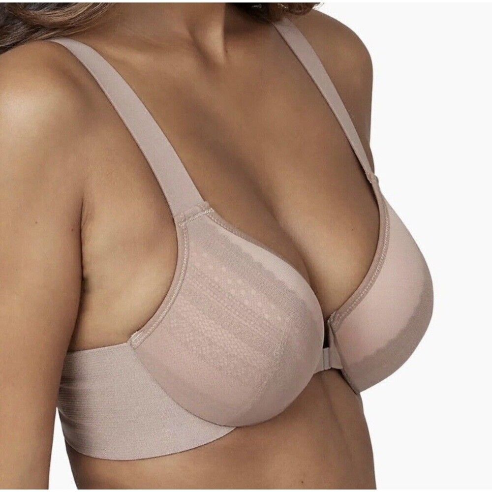 SPANX Bra 34C Vintage Rose Bra-llelujah Illusion Lace Full Coverage